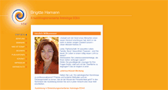 Desktop Screenshot of brigitte-hamann.de