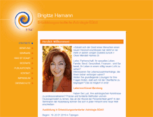Tablet Screenshot of brigitte-hamann.de
